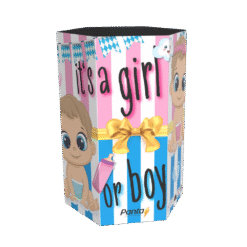 Smoke Cake Surprise Blue_PPSC30B